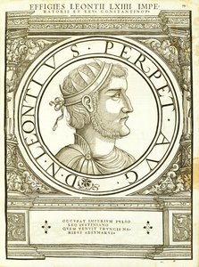 レオニトゥス、ローマ東西の指揮官、古代硬貨の最も真実な画像、ルドルフヴィッセンバッハの彫刻、アンドレアスゲスナー、チューリッヒ、15